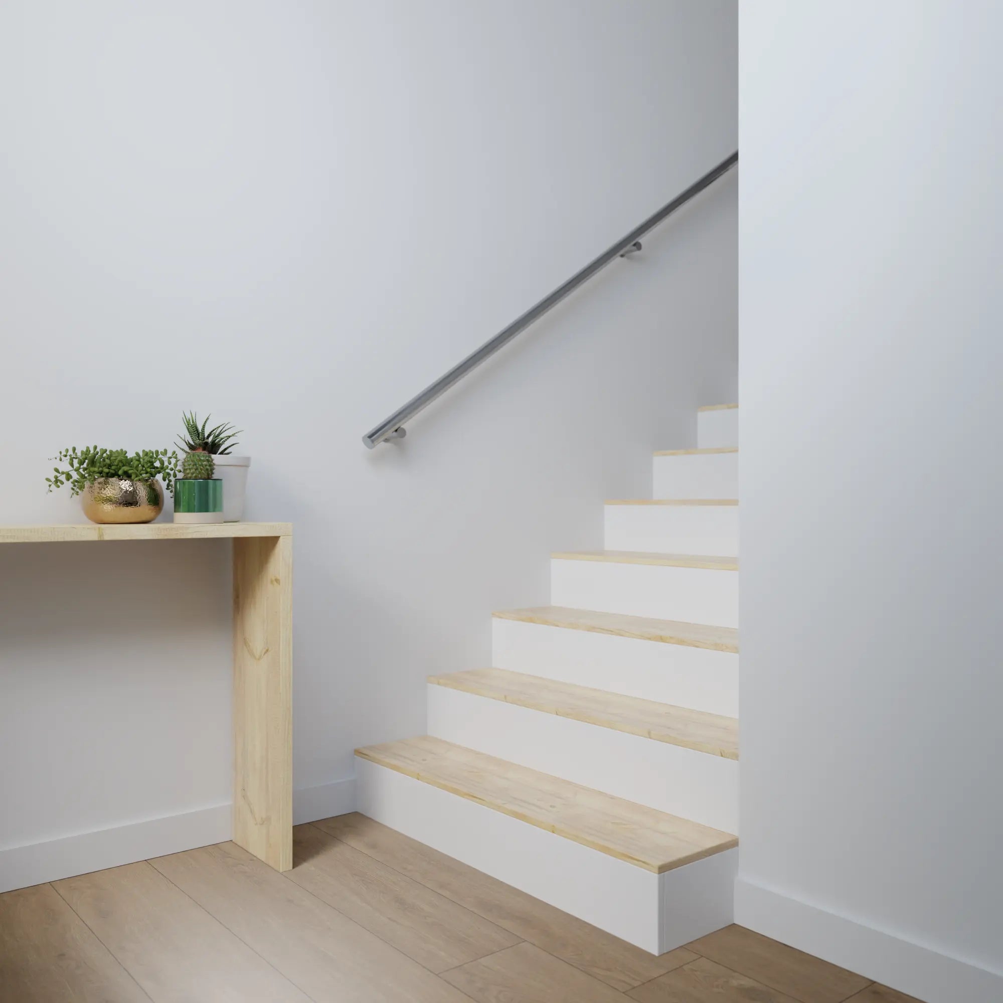 Lavario Rond Recht RVS