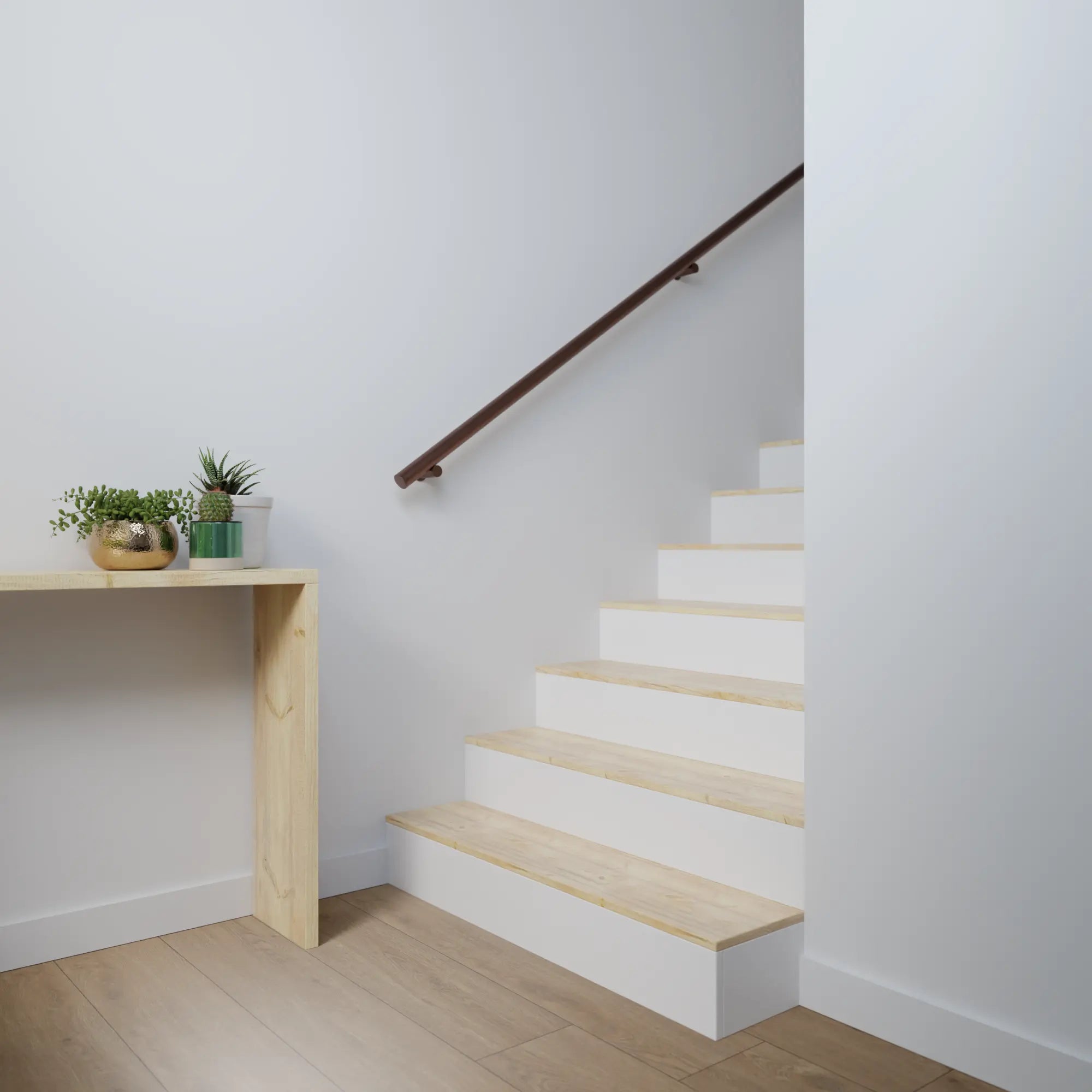 Lavario Rond Gebogen Brons