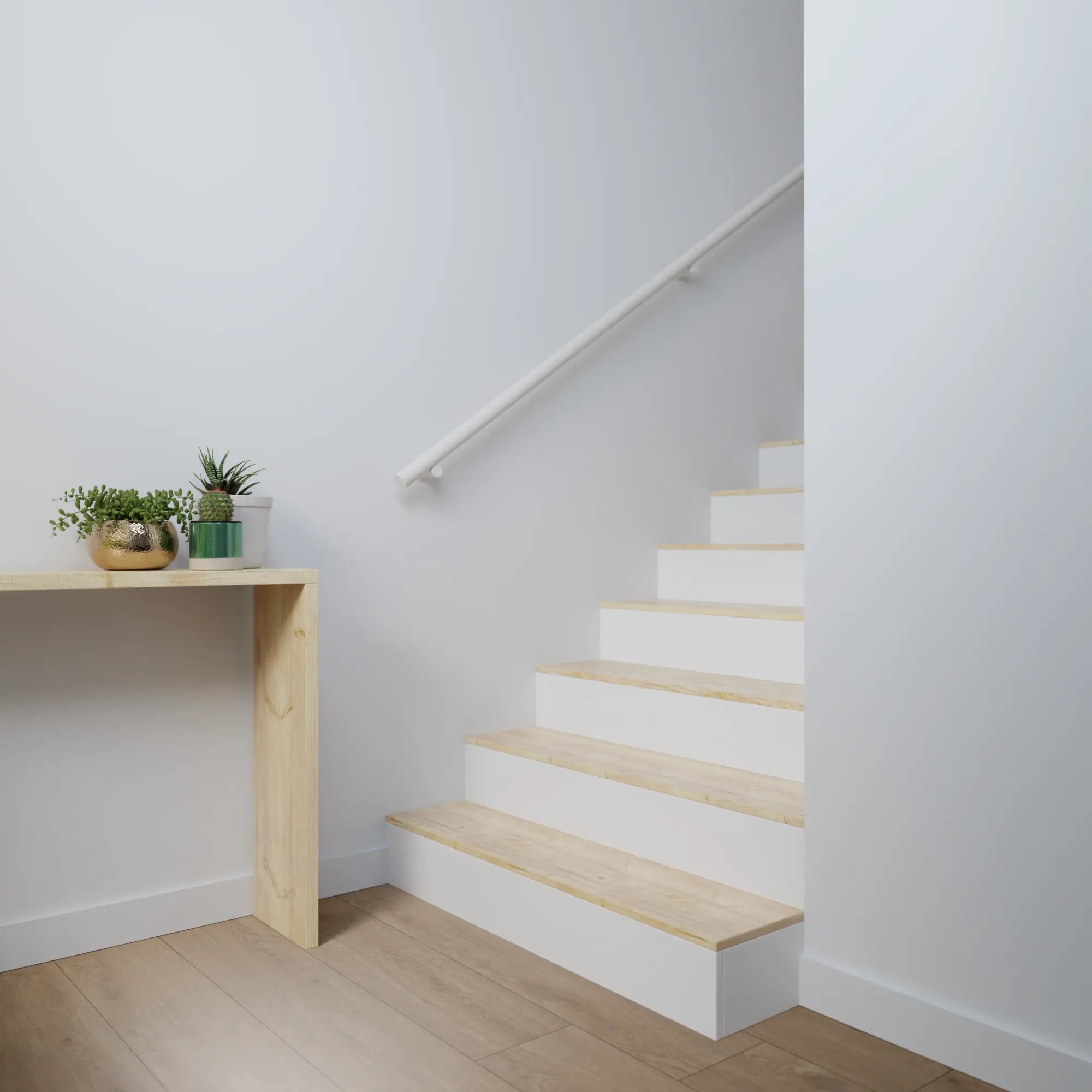 Lavario Rond Gebogen Wit